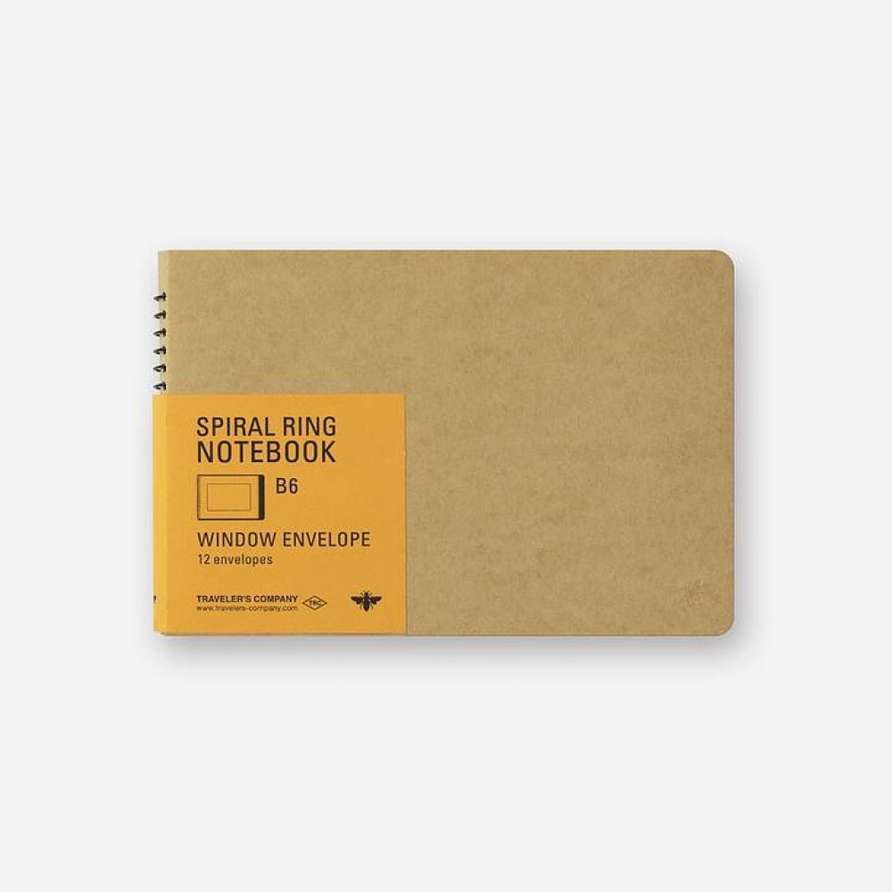 Album, Kuvert med fönster, WINDOW ENVELOPE B6, 12 sidor, Traveler\'s Company, Natur i gruppen Förvaring / Kontorsmaterial hos SmartaSaker.se (40001)