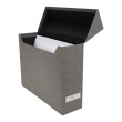 Arkivbox med 12 mappar, BIGSO LOVISA CANVAS, 33 x 9,5 x H24 cm