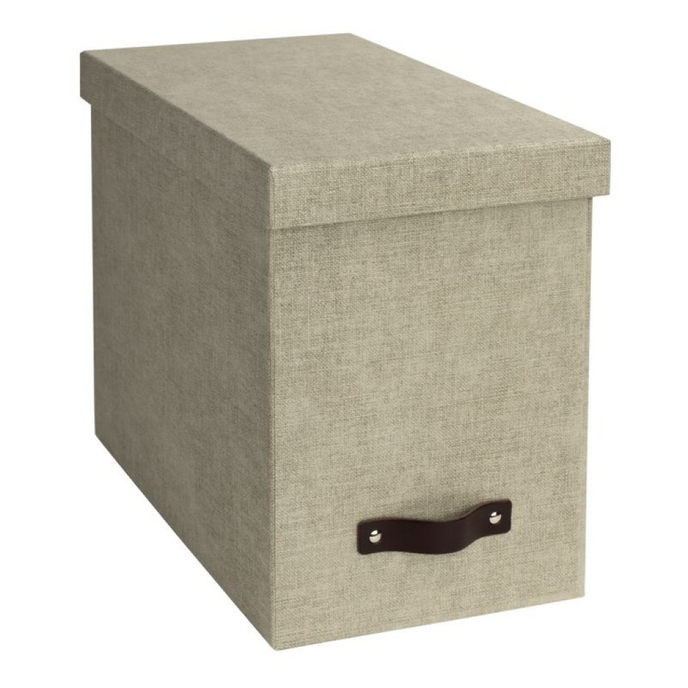 Arkivlåda med hängmappar, BIGSO JOHAN CANVAS, 35 x 18,5 x H 27 cm i gruppen Förvaring / Kontorsmaterial hos SmartaSaker.se (40013)