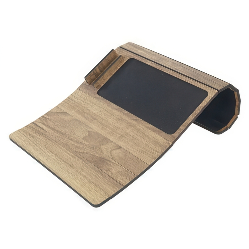 Armstödsbricka i trä, SOFA TRAY, Brun i gruppen Förvaring / Sovrumsförvaring hos SmartaSaker.se (40018)