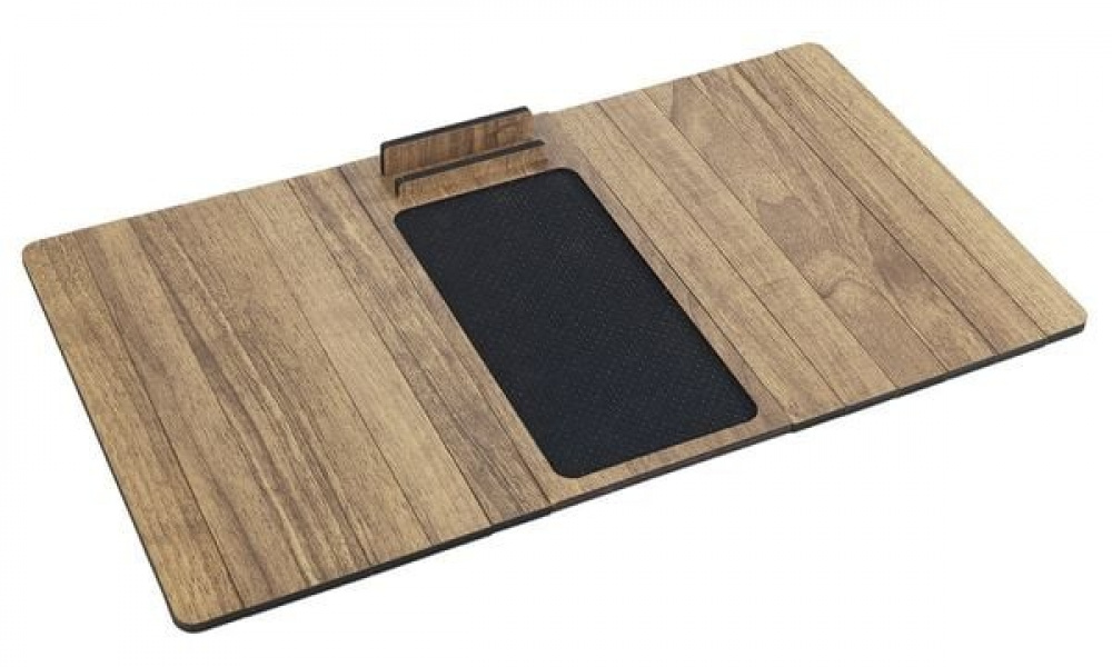 Armstödsbricka i trä, SOFA TRAY, Brun i gruppen Förvaring / Sovrumsförvaring hos SmartaSaker.se (40018)