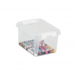 Ask / Låda, Liten, SMARTSTORE 1,5L HOME, 20 x 15 x H11 cm, Klar / Vit Ask / Låda, Liten, SMARTSTORE 1,5L HOME, 20 x 15 x H11 cm, Klar / Vit