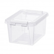 Ask / Låda, Liten, SMARTSTORE 1,5L HOME, 20 x 15 x H11 cm, Klar / Vit Ask / Låda, Liten, SMARTSTORE 1,5L HOME, 20 x 15 x H11 cm, Klar / Vit