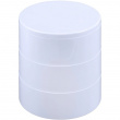 Ask med spegel, COSMETIC TOWER, Ø 13 x H14 cm, Vit Ask med spegel, COSMETIC TOWER, Ø 13 x H14 cm, Vit