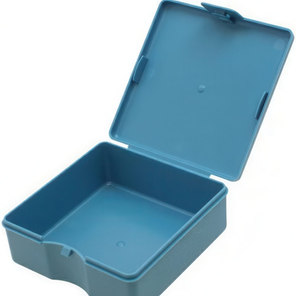 Ask, Fyrkantig, PENCO STORAGE CONTAINER, 11 x 11 x H 4 cm, Ljusblå i gruppen Förvaring / Förvaringslådor / Småförvaring / Askar hos SmartaSaker.se (40043)