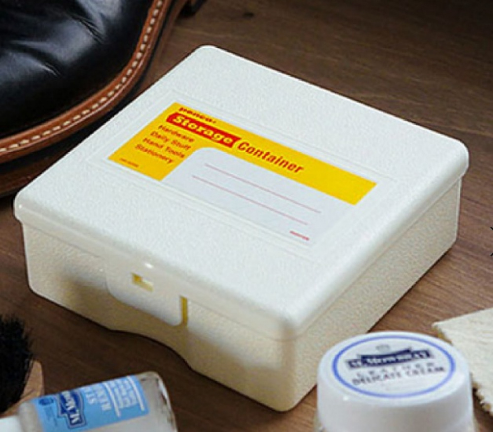 Ask, Fyrkantig, PENCO STORAGE CONTAINER, 11 x 11 x H 4 cm, Ljusblå i gruppen Förvaring / Förvaringslådor / Småförvaring / Askar hos SmartaSaker.se (40043)