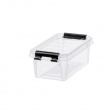 Ask, SMARTSTORE 0,3L CLASSIC, MINI, 15 x 9 x H6 cm, Klar / Svart Ask, SMARTSTORE 0,3L CLASSIC, MINI, 15 x 9 x H6 cm, Klar / Svart