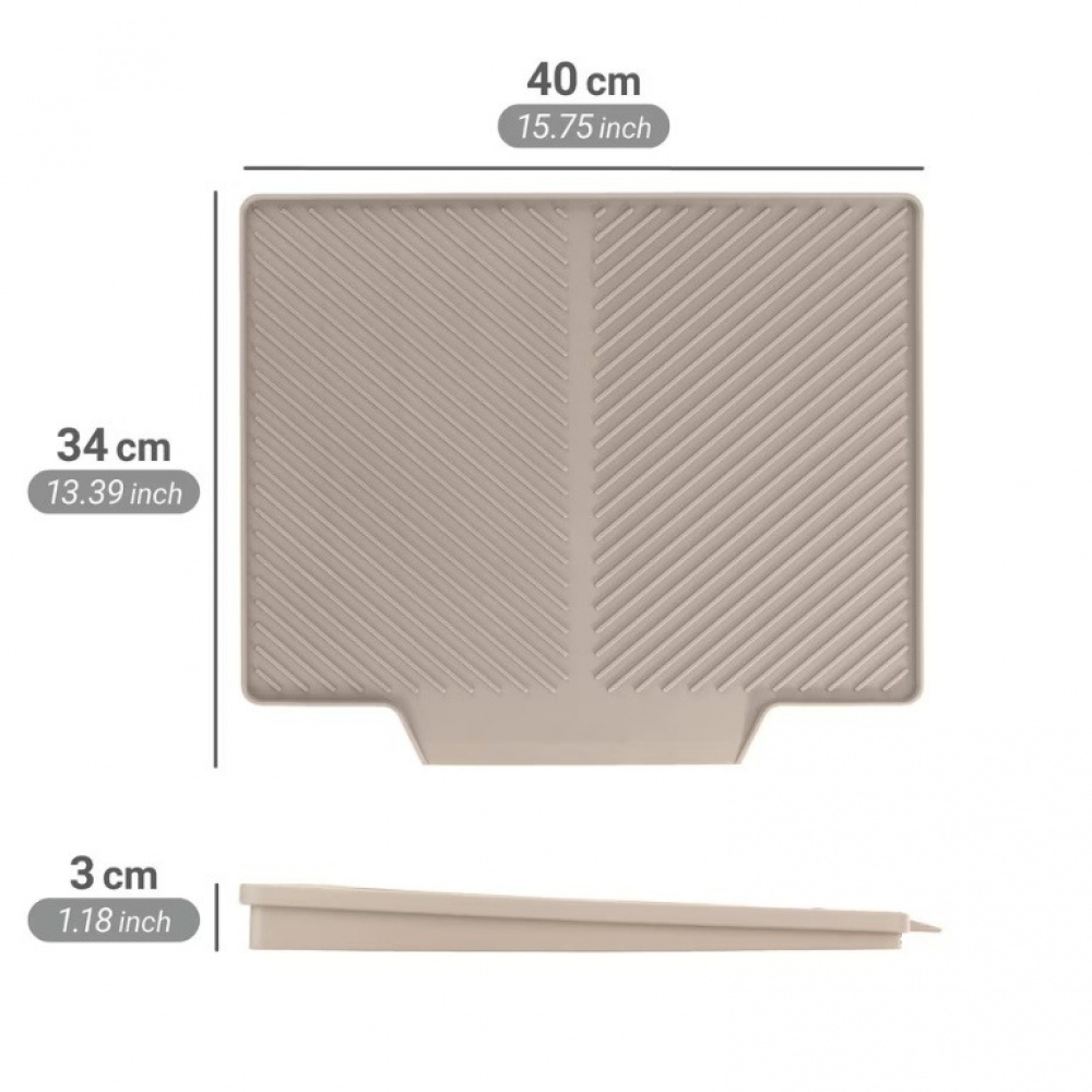 Avrinningsbricka, Sluttande, NEILA MAXI, 40 x 35 cm i gruppen Förvaring / Köksförvaring / Diskställ och diskbänk hos SmartaSaker.se (40070)