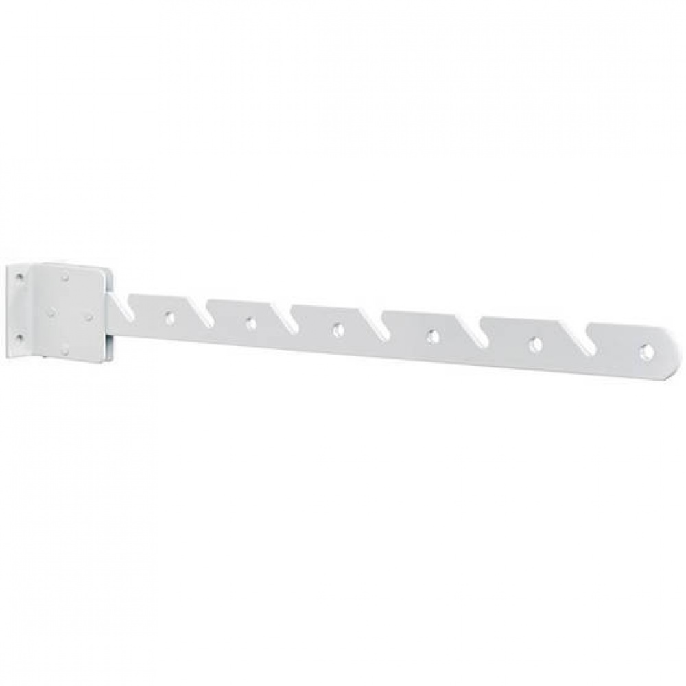 Balkonghängare / Vädringskrok i metall, HABO, 42 cm, Vit i gruppen Förvaring / Tvätt och tork / Torkställningar hos SmartaSaker.se (40084)