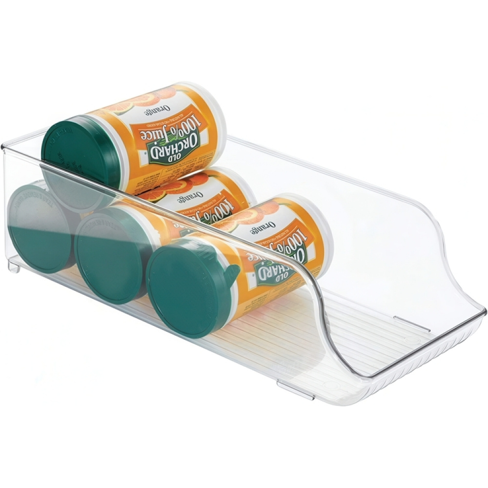 Behållare för ölburkar och konserver, PANTRY BIN, 35 x 14 x H10 cm, Transparent i gruppen Förvaring / Köksförvaring / Kylskåpsförvaring hos SmartaSaker.se (40089)