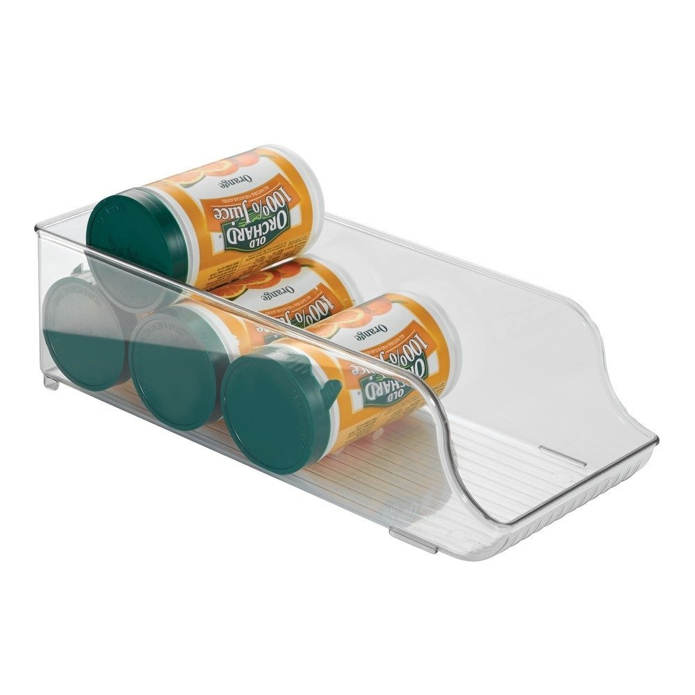 Behållare för ölburkar och konserver, PANTRY BIN, 35 x 14 x H10 cm, Transparent i gruppen Förvaring / Köksförvaring / Kylskåpsförvaring hos SmartaSaker.se (40089)