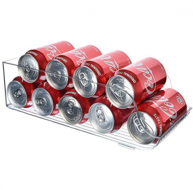 Behållare för ölburkar och konserver, RANGEMENT FRIGO, 35 x 13 x H 9,5 cm, Klar i gruppen Förvaring / Köksförvaring / Kylskåpsförvaring hos SmartaSaker.se (40090)