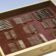Bestickförvaring, för 114 bestick, CUTLERY ORGANIZER, Vinröd Bestickförvaring, för 114 bestick, CUTLERY ORGANIZER, Vinröd