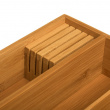 Besticklåda med Knivfack, Bambu, TIDY SMART CUTLERY HOLDER, 38 x 28 x H 7 cm, Natur Besticklåda med Knivfack, Bambu, TIDY SMART CUTLERY HOLDER, 38 x 28 x H 7 cm, Natur