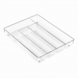 Besticklåda, 5 fack, LINUS SHALLOW CUTLEY TRAY, 35 x 27,3 x H 5,1 cm, Transparent Besticklåda, 5 fack, LINUS SHALLOW CUTLEY TRAY, 35 x 27,3 x H 5,1 cm, Transparent