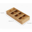 Besticklåda, 8 fack, LARGE DRAWERSTORE BAMBOO, Joseph Joseph, 38,4 x 17,5 x H 6 cm, Natur Besticklåda, 8 fack, LARGE DRAWERSTORE BAMBOO, Joseph Joseph, 38,4 x 17,5 x H 6 cm, Natur