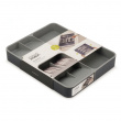 Besticklåda, Justerbar, DRAWERSTORE, Joseph Joseph, 31,5 x 39,5~60 x H 5,5 cm, Grå Besticklåda, Justerbar, DRAWERSTORE, Joseph Joseph, 31,5 x 39,5~60 x H 5,5 cm, Grå