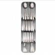 Besticklåda, Smal, 5 fack, DRAWERSTORE COMPACT, Joseph Joseph, 39,8 x 11,4 x H5,8 cm, Grå Besticklåda, Smal, 5 fack, DRAWERSTORE COMPACT, Joseph Joseph, 39,8 x 11,4 x H5,8 cm, Grå