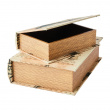 Boklåda, Dold Förvaring, BUTTERFLY, SMALL, 20 x 14 x H5 cm, Natur Boklåda, Dold Förvaring, BUTTERFLY, SMALL, 20 x 14 x H5 cm, Natur