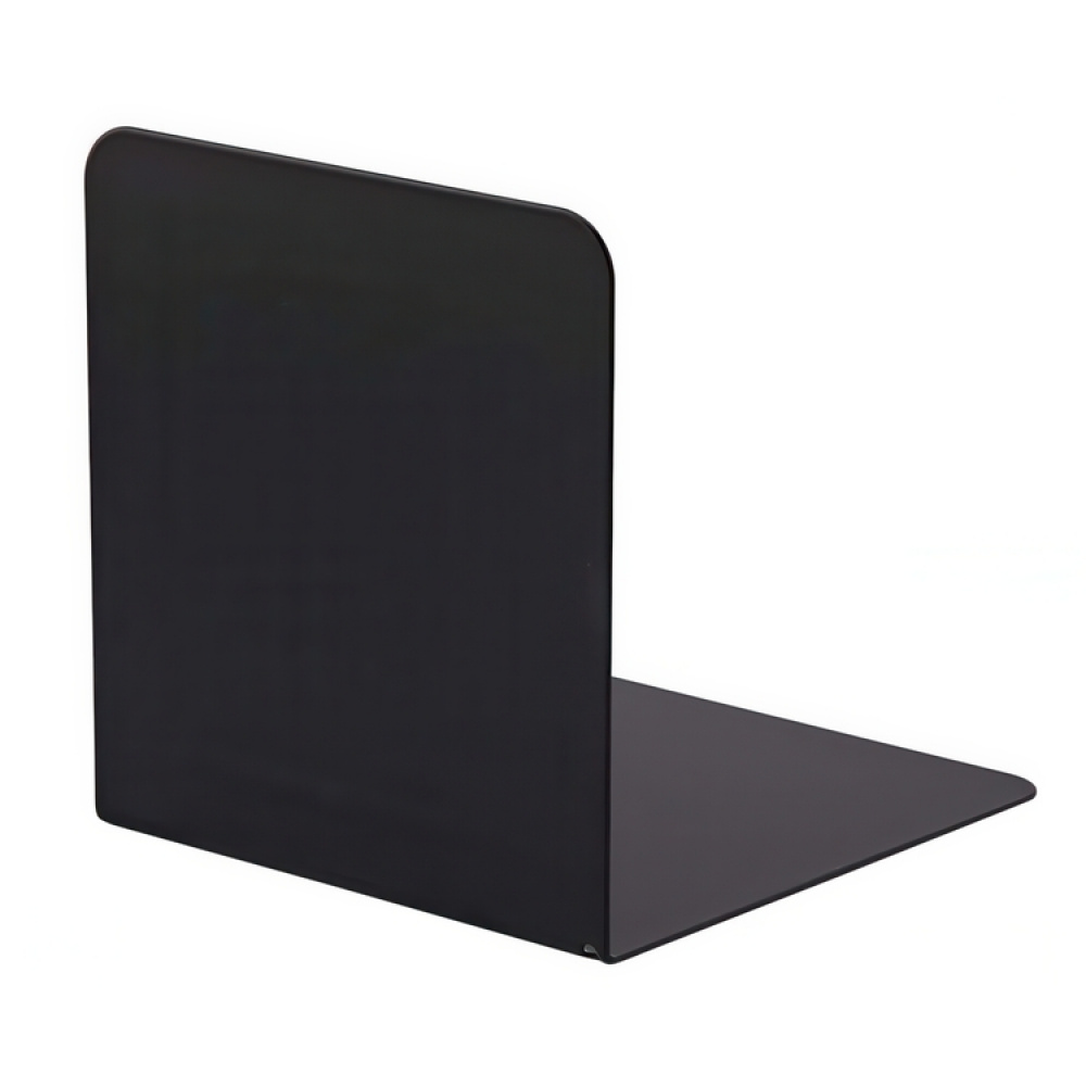 Bokstöd i metall, 2 st. ALBERT CLASSIC, 12,5 x 14 x H14 cm, Svarta i gruppen Förvaring / Kontorsmaterial hos SmartaSaker.se (40192)