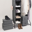 Box i tyg med lock, BIGSO LARGE SOFT STORAGE, 45 x 34 x H25 cm, Grå Box i tyg med lock, BIGSO LARGE SOFT STORAGE, 45 x 34 x H25 cm, Grå