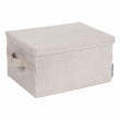 Box i tyg med lock, BIGSO SMALL SOFT STORAGE, 35 x 26 x H 19 cm Box i tyg med lock, BIGSO SMALL SOFT STORAGE, 35 x 26 x H 19 cm