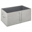 Box i tyg med lock, ORGA STORAGE BOX XL, 50 x 31 x H 25 cm, Beige-Grå Box i tyg med lock, ORGA STORAGE BOX XL, 50 x 31 x H 25 cm, Beige-Grå