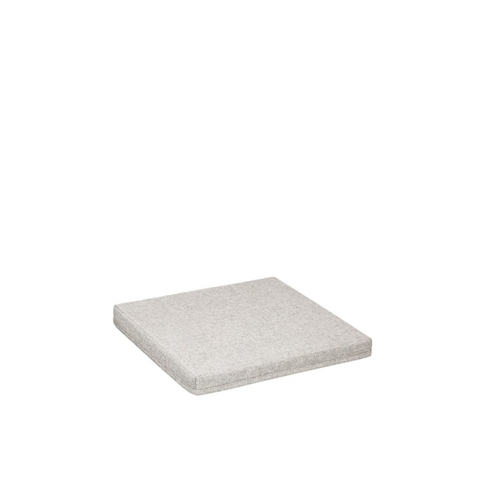 Box i tyg med lock, ORGA STORAGE BOX MEDIUM, 31 x 31 x H 15 cm, Beige-Grå i gruppen Förvaring / Garderobsförvaring hos SmartaSaker.se (40228)