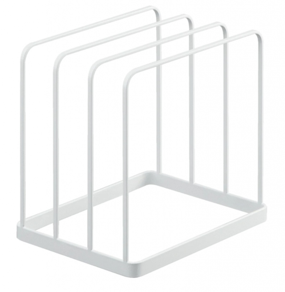 Brick- och Plåtställ, TOWER TRAY STAND, 19,5 x 16 x H 19,5 cm, Vit i gruppen Förvaring / Köksförvaring / Organisera köksskåp hos SmartaSaker.se (40235)