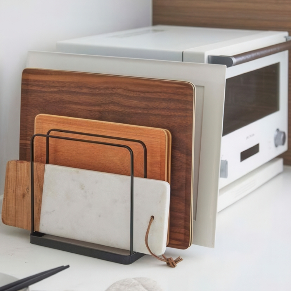 Brick- och Plåtställ, TOWER TRAY STAND, 19,5 x 16 x H 19,5 cm, Svart i gruppen Förvaring / Köksförvaring / Förvaringsburkar hos SmartaSaker.se (40236)