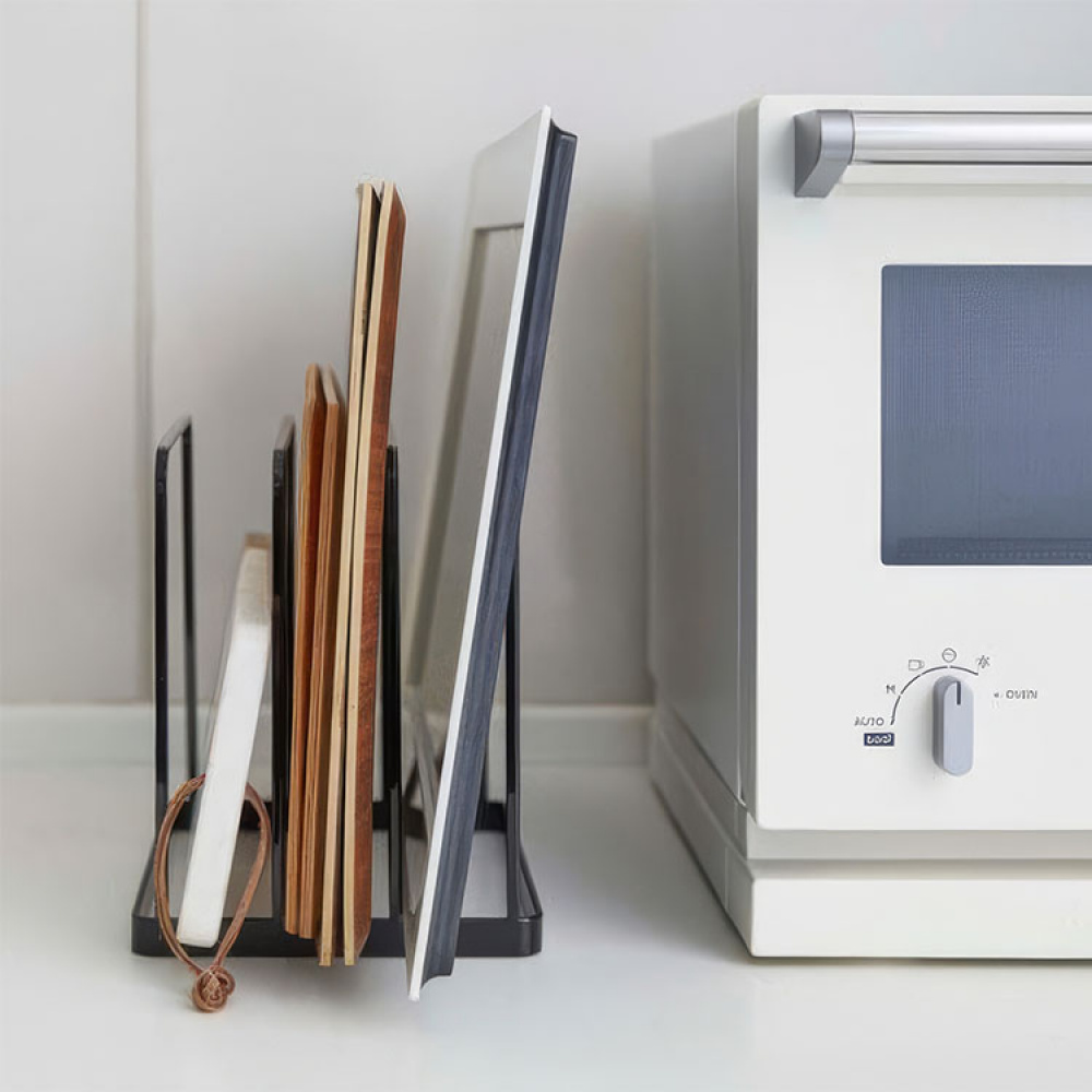 Brick- och Plåtställ, TOWER TRAY STAND, 19,5 x 16 x H 19,5 cm, Svart i gruppen Förvaring / Köksförvaring / Förvaringsburkar hos SmartaSaker.se (40236)