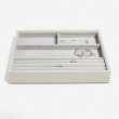 Bricka för smycken, 4 fack, CLASSIC STACKERS, 25 x 18 x H 3,7 cm Bricka för smycken, 4 fack, CLASSIC STACKERS, 25 x 18 x H 3,7 cm