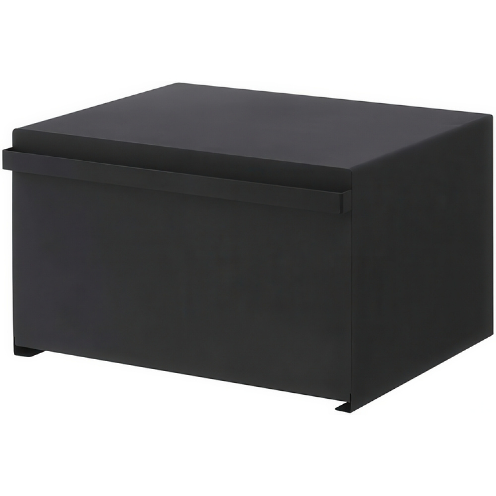 Brödlåda i metall, TOWER BREAD CASE, 40 x 34,5 x H 24 cm, Yamazaki, Svart i gruppen Förvaring / Köksförvaring hos SmartaSaker.se (40252)