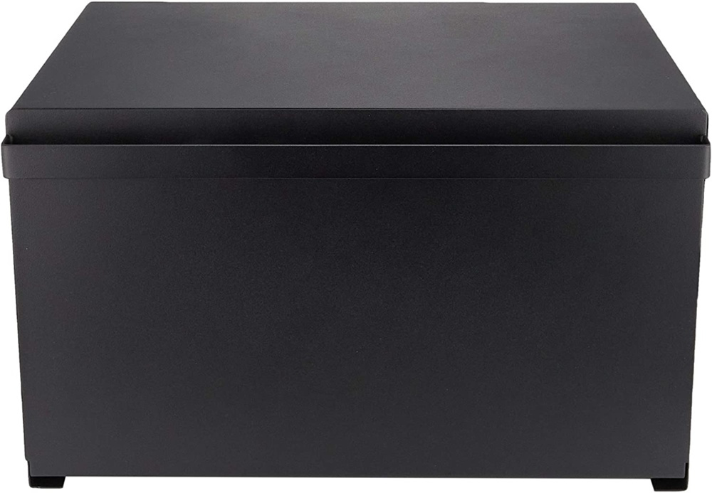 Brödlåda i metall, TOWER BREAD CASE, 40 x 34,5 x H 24 cm, Yamazaki, Svart i gruppen Förvaring / Köksförvaring hos SmartaSaker.se (40252)