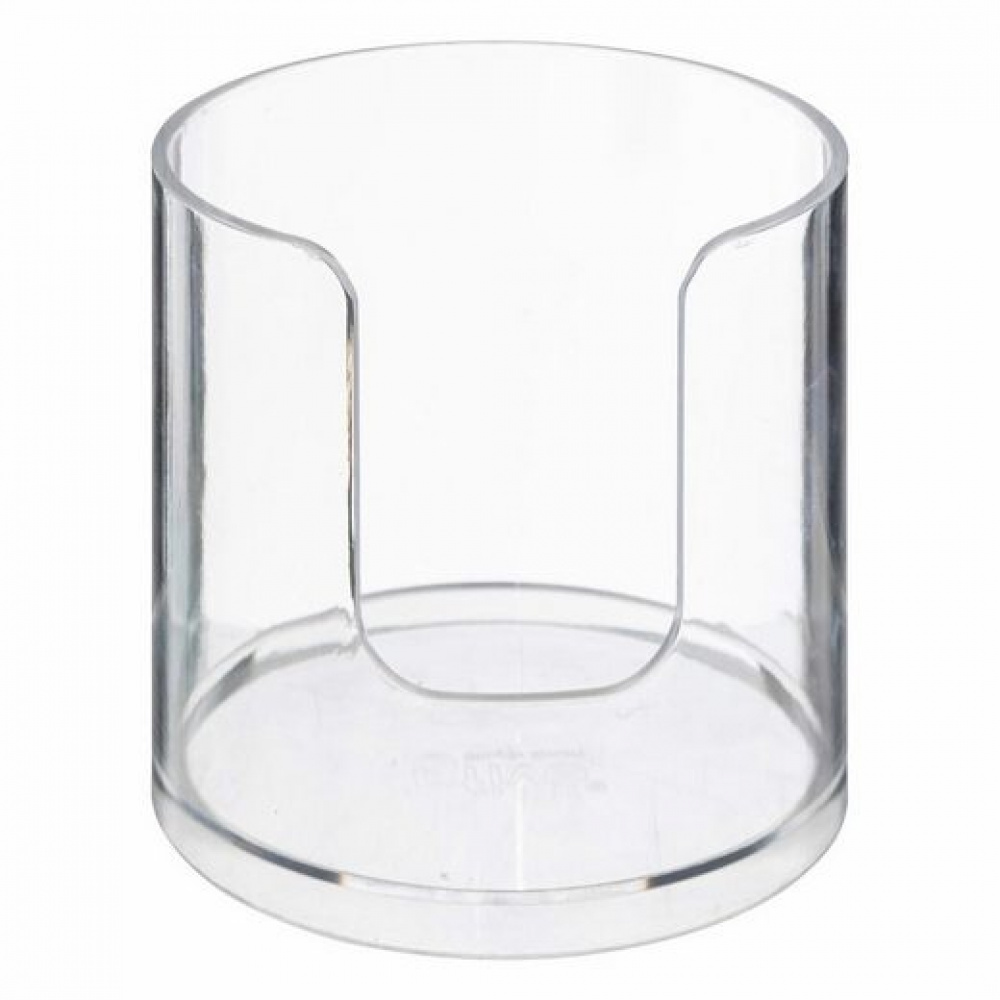 Burk för bomullspads & tops, SELENA BAMBOO, Ø 9,7 x H 18,1 cm, Klar / Natur i gruppen Förvaring / Badrumsförvaring / Sminkförvaring hos SmartaSaker.se (40260)
