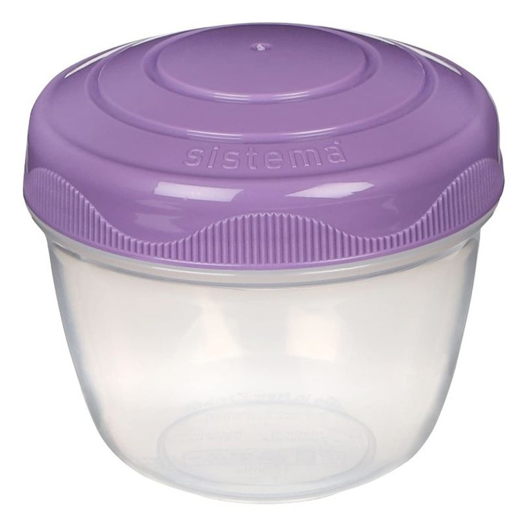 Burk för mellanmål, 150 cl, YOGHURT TO GO, Ø 7,4 cm x H 7 cm i gruppen Förvaring / Köksförvaring / Matlådor / Matlådor i plast hos SmartaSaker.se (40271)