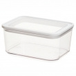 Burk för torrvaror, 0,8 L, PANSINO ECOZEN SMALL CANISTER, 16 x 12 x H 8 cm , Transparent / Vit Burk för torrvaror, 0,8 L, PANSINO ECOZEN SMALL CANISTER, 16 x 12 x H 8 cm , Transparent / Vit