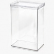 Burk för torrvaror, 2,3 L, THE HOME EDIT LARGE CANISTER, 10,2 x 15,2 x H 23,2 cm , Transparent Burk för torrvaror, 2,3 L, THE HOME EDIT LARGE CANISTER, 10,2 x 15,2 x H 23,2 cm , Transparent