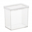 Burk för torrvaror, 1,4 L, THE HOME EDIT MEDIUM CANISTER, 10,2 x 15,2 x H 15,6 cm , Transparent Burk för torrvaror, 1,4 L, THE HOME EDIT MEDIUM CANISTER, 10,2 x 15,2 x H 15,6 cm , Transparent