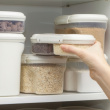 Burk tvådelad, 630 ml, SISTEMA BAKE IT SPLIT, Klar / Vit Burk tvådelad, 630 ml, SISTEMA BAKE IT SPLIT, Klar / Vit