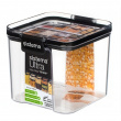 Burk, 0,7 liter, TRITAN ULTRA SQUARE, Klar / Svart Burk, 0,7 liter, TRITAN ULTRA SQUARE, Klar / Svart