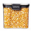 Burk, 0,7 liter, TRITAN ULTRA SQUARE, Klar / Svart Burk, 0,7 liter, TRITAN ULTRA SQUARE, Klar / Svart