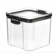 Burk, 0,7 liter, TRITAN ULTRA SQUARE, Klar / Svart Burk, 0,7 liter, TRITAN ULTRA SQUARE, Klar / Svart