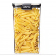 Burk, 1,3 liter, TRITAN ULTRA SQUARE, Klar / Svart Burk, 1,3 liter, TRITAN ULTRA SQUARE, Klar / Svart