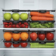 Burk, 2,63 Liter, TRITAN ULTRA LARGE RECTANGLE, Klar / Svart Burk, 2,63 Liter, TRITAN ULTRA LARGE RECTANGLE, Klar / Svart