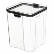 Burk, 2,75 Liter, TRITAN ULTRA LARGE SQUARE, Klar / Svart Burk, 2,75 Liter, TRITAN ULTRA LARGE SQUARE, Klar / Svart