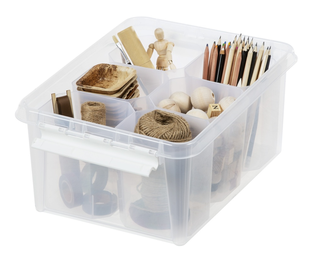 Burk, Insats, 1,6L, SMARTSTORE INSERT, 13 x 12 x H 15 cm, Transparent i gruppen Förvaring / Köksförvaring / Förvaringslådor och burkar hos SmartaSaker.se (40331)