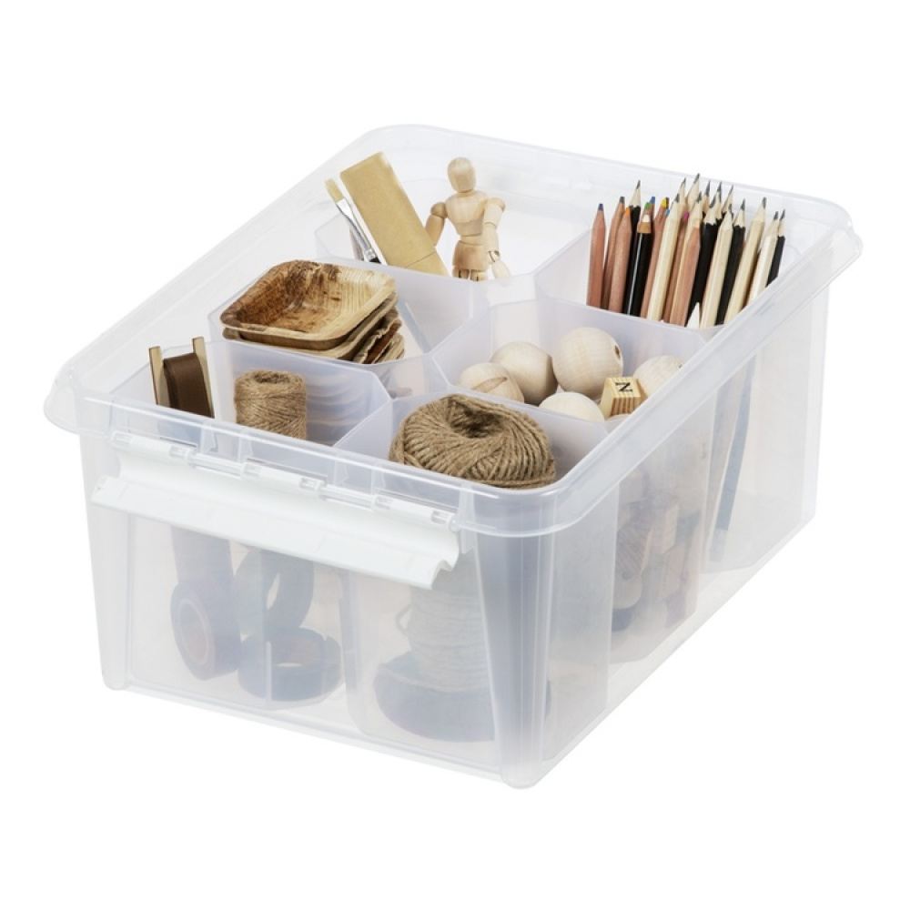 Burk, Insats, 1,6L, SMARTSTORE INSERT, 13 x 12 x H 15 cm, Transparent i gruppen Förvaring / Köksförvaring / Förvaringsburkar hos SmartaSaker.se (40331)
