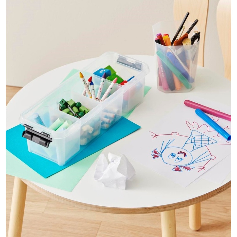 Burk, SMARTSTORE SMALL INSERTS, 12 x 9 x H 9 cm, Transparent i gruppen Förvaring / Köksförvaring / Förvaringsburkar hos SmartaSaker.se (40333)