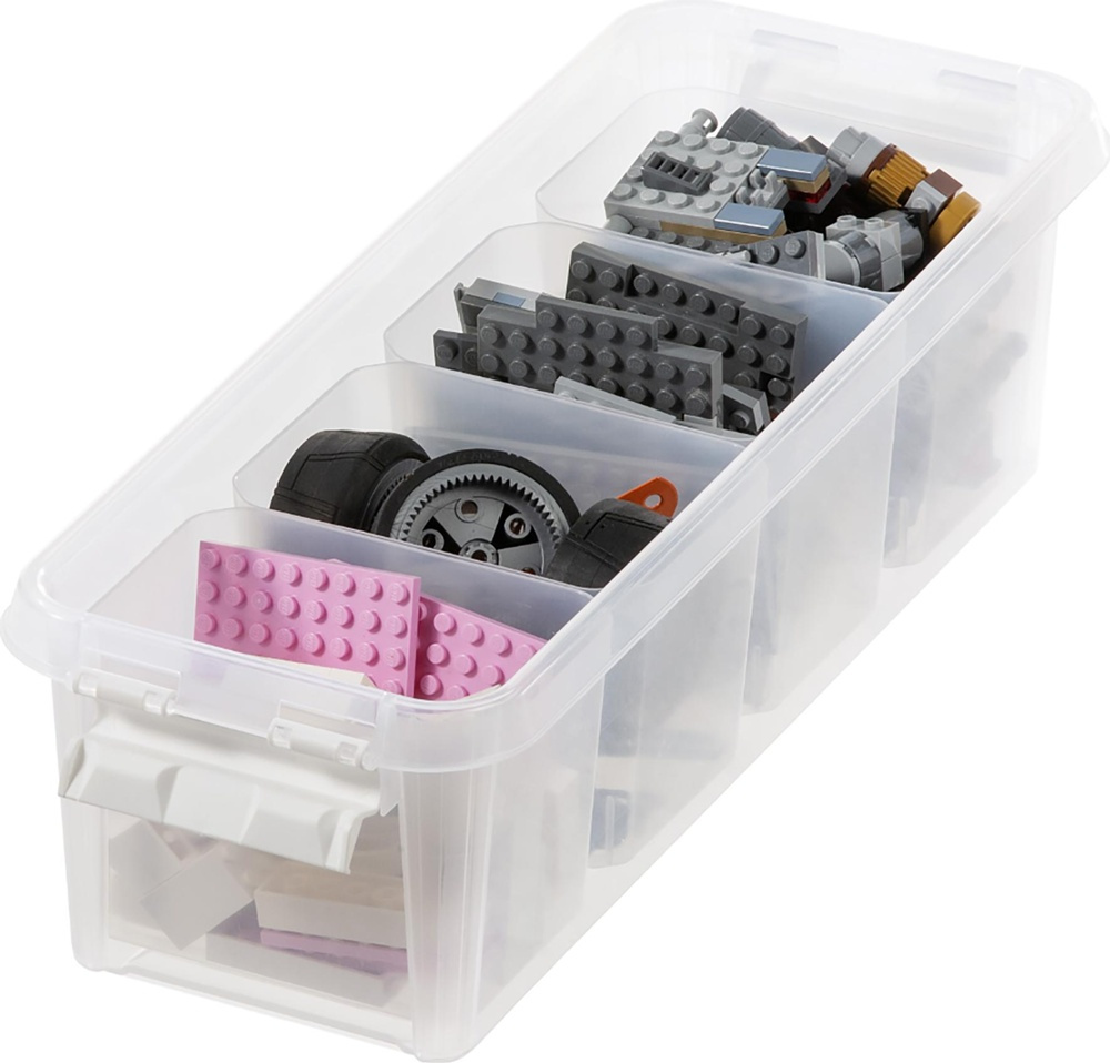 Burk, SMARTSTORE SMALL INSERTS, 12 x 9 x H 9 cm, Transparent i gruppen Förvaring / Köksförvaring / Förvaringslådor och burkar hos SmartaSaker.se (40333)